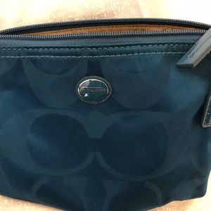Coach makeup bag